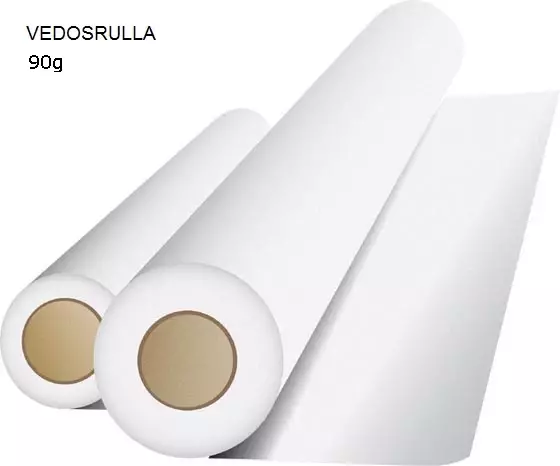 Suurtulostus vedospaperi 914mm x 100m, 90g - tilaustuote - Tulostuspaperit mustesuihku - 39289 - 1